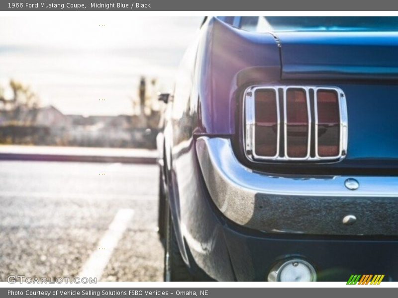 Midnight Blue / Black 1966 Ford Mustang Coupe