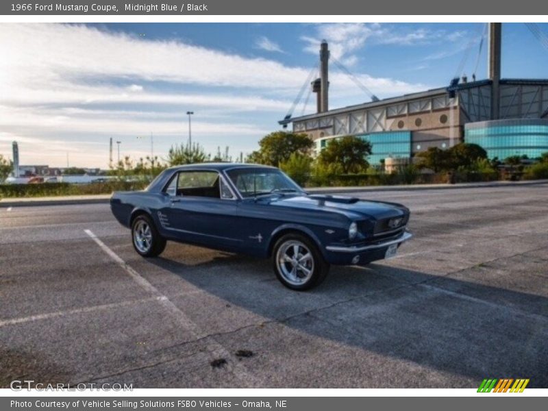 Midnight Blue / Black 1966 Ford Mustang Coupe
