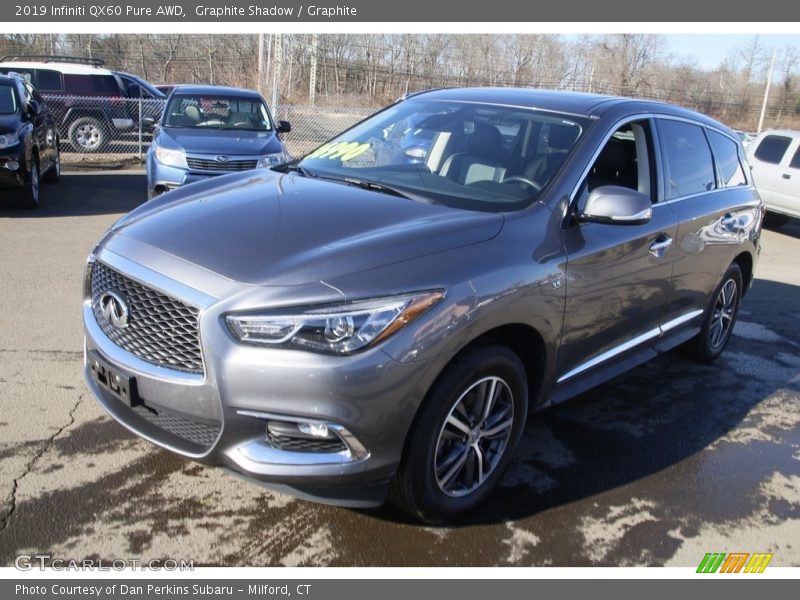 Graphite Shadow / Graphite 2019 Infiniti QX60 Pure AWD