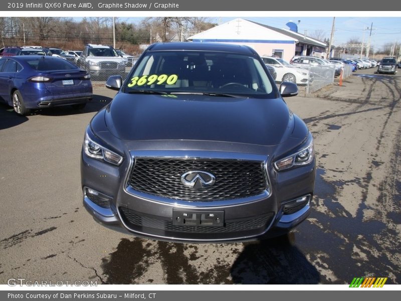 Graphite Shadow / Graphite 2019 Infiniti QX60 Pure AWD