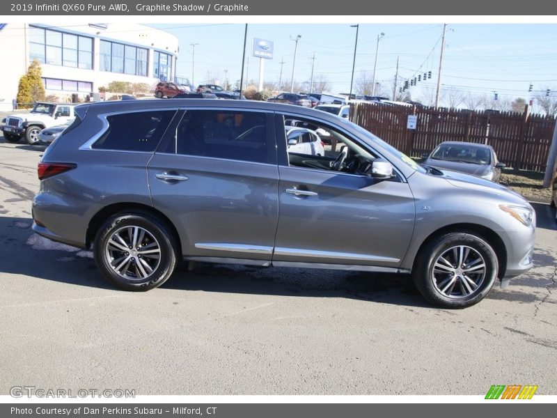 Graphite Shadow / Graphite 2019 Infiniti QX60 Pure AWD