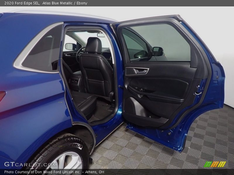 Atlas Blue Metallic / Ebony 2020 Ford Edge SEL