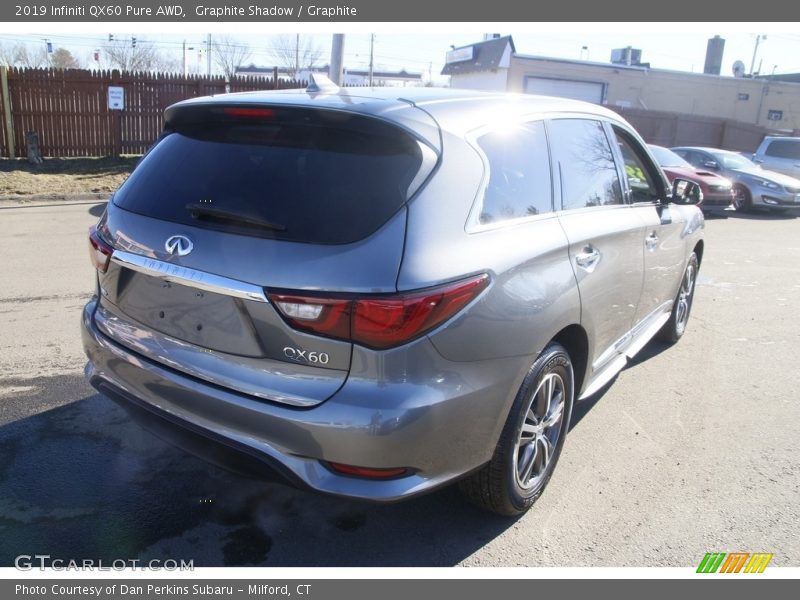 Graphite Shadow / Graphite 2019 Infiniti QX60 Pure AWD