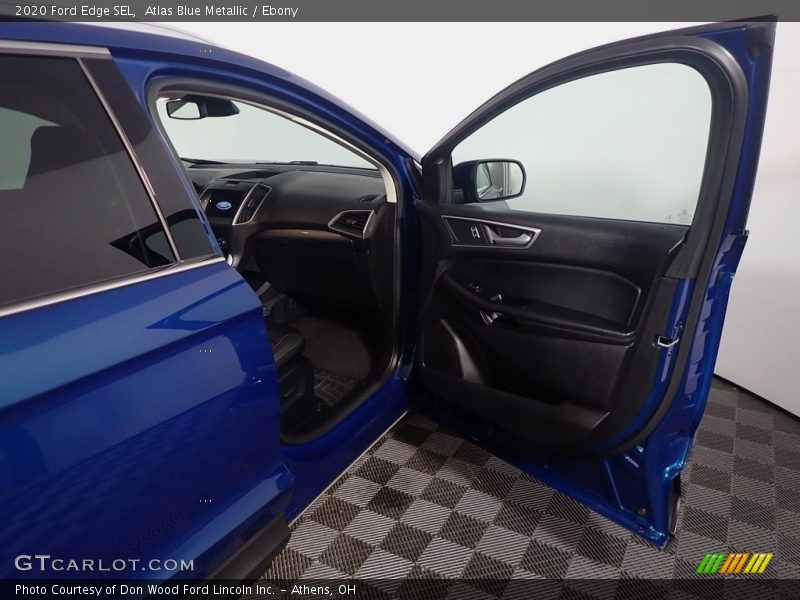 Atlas Blue Metallic / Ebony 2020 Ford Edge SEL