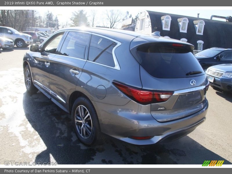 Graphite Shadow / Graphite 2019 Infiniti QX60 Pure AWD