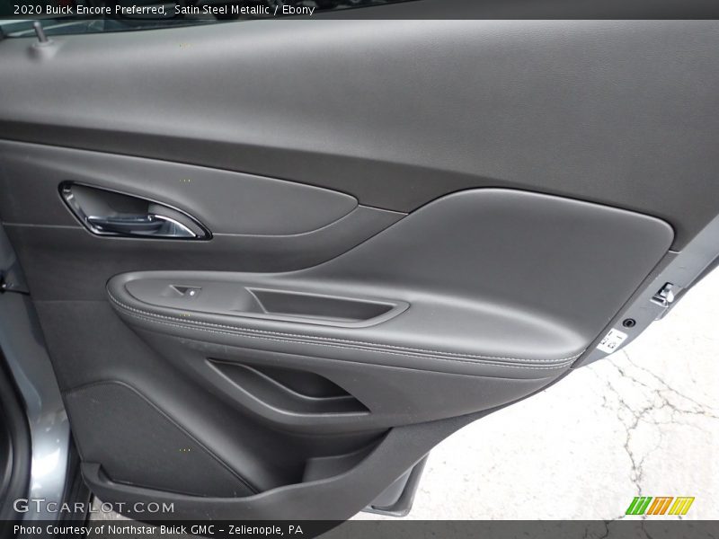 Satin Steel Metallic / Ebony 2020 Buick Encore Preferred