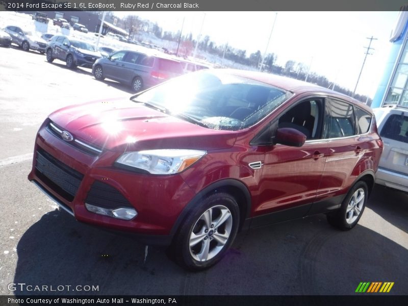 Ruby Red / Charcoal Black 2014 Ford Escape SE 1.6L EcoBoost