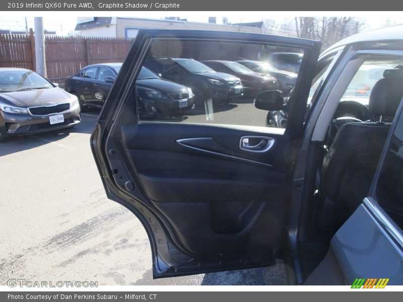 Graphite Shadow / Graphite 2019 Infiniti QX60 Pure AWD