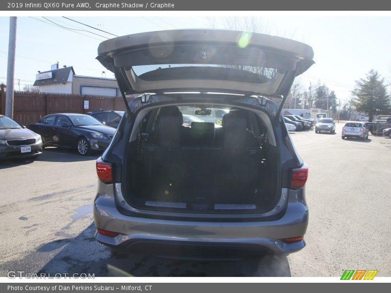 Graphite Shadow / Graphite 2019 Infiniti QX60 Pure AWD
