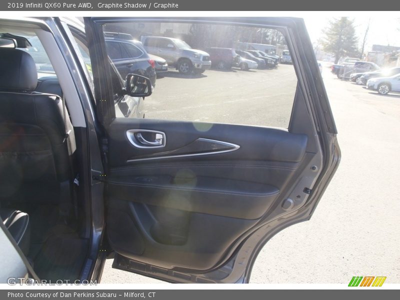 Graphite Shadow / Graphite 2019 Infiniti QX60 Pure AWD