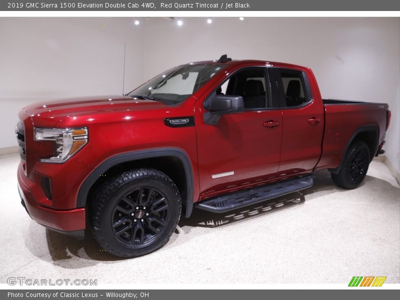 Front 3/4 View of 2019 Sierra 1500 Elevation Double Cab 4WD