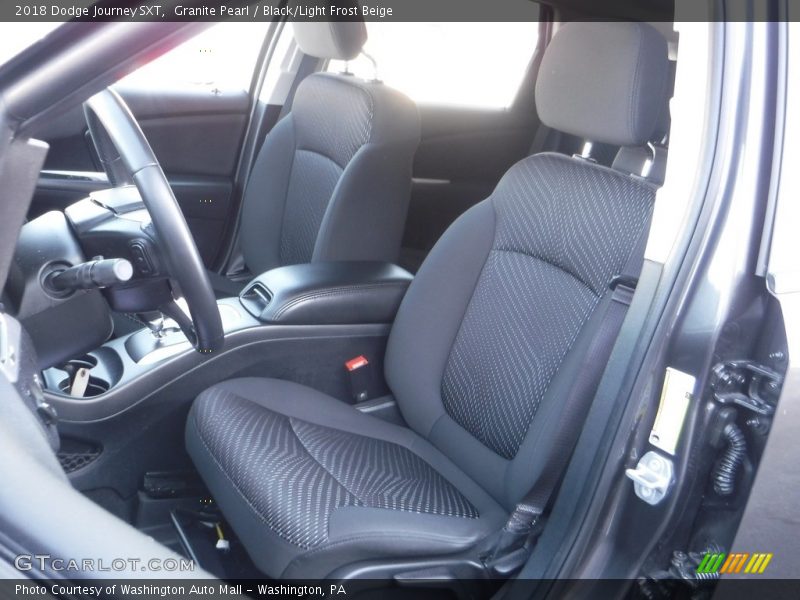 Granite Pearl / Black/Light Frost Beige 2018 Dodge Journey SXT
