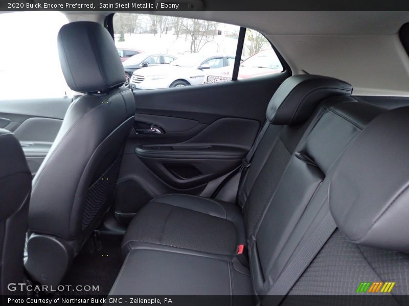 Rear Seat of 2020 Encore Preferred
