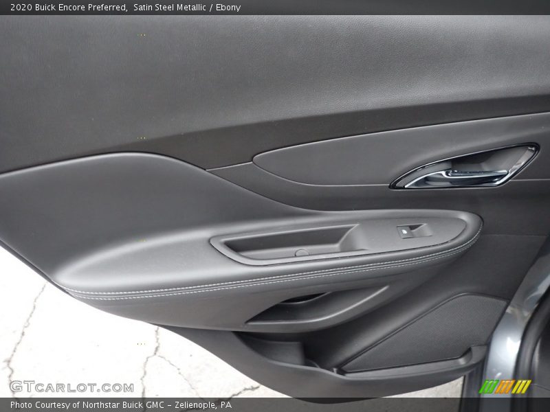 Satin Steel Metallic / Ebony 2020 Buick Encore Preferred