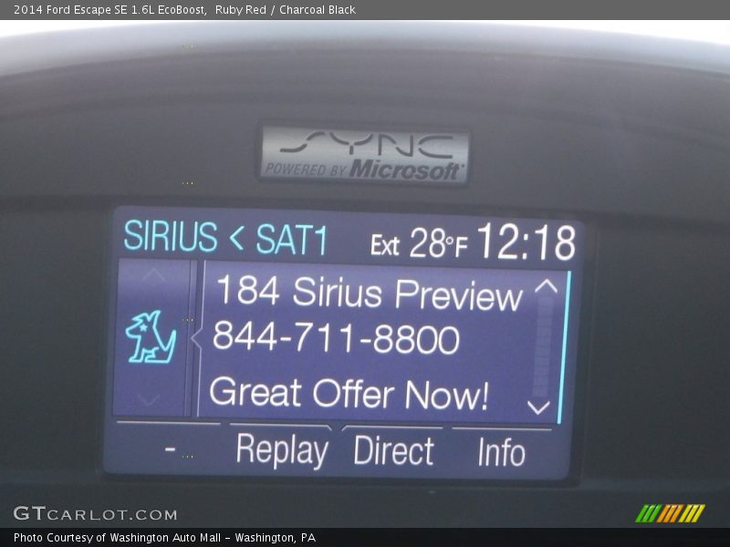 Ruby Red / Charcoal Black 2014 Ford Escape SE 1.6L EcoBoost