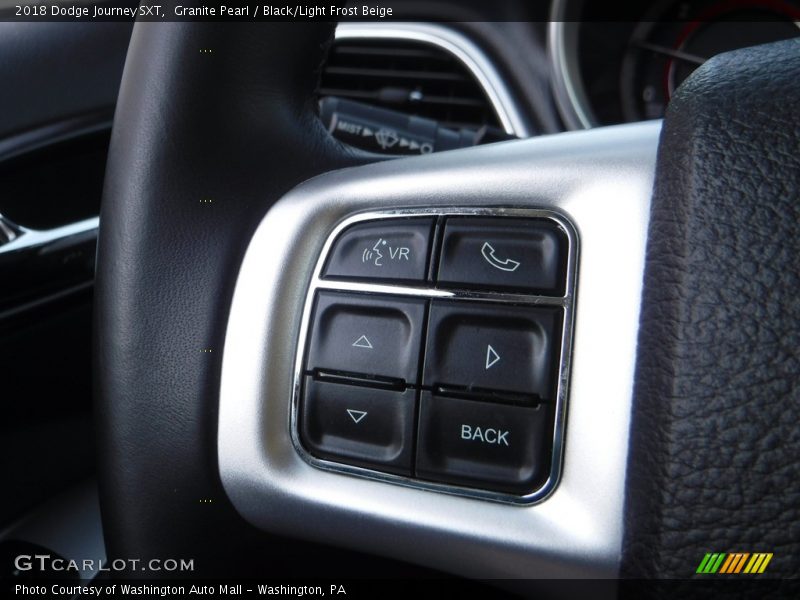 Granite Pearl / Black/Light Frost Beige 2018 Dodge Journey SXT