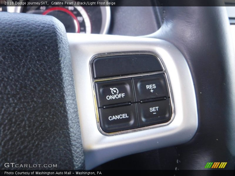 Granite Pearl / Black/Light Frost Beige 2018 Dodge Journey SXT