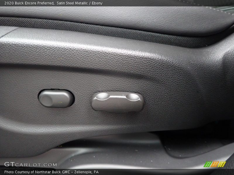 Satin Steel Metallic / Ebony 2020 Buick Encore Preferred
