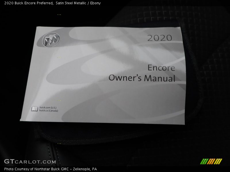 Satin Steel Metallic / Ebony 2020 Buick Encore Preferred