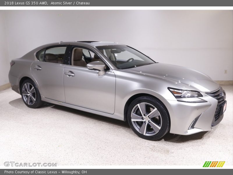 Atomic Silver / Chateau 2018 Lexus GS 350 AWD