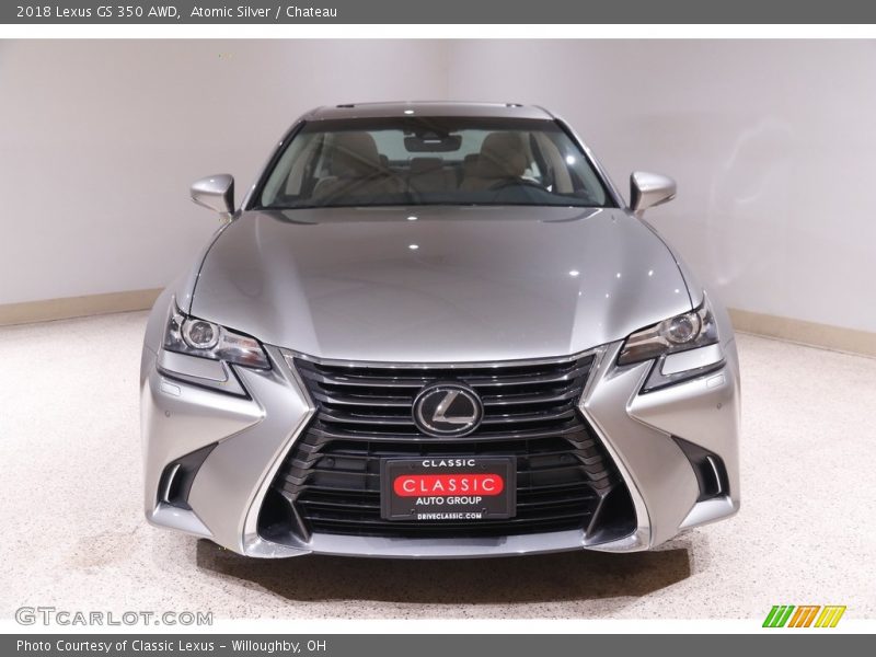 Atomic Silver / Chateau 2018 Lexus GS 350 AWD