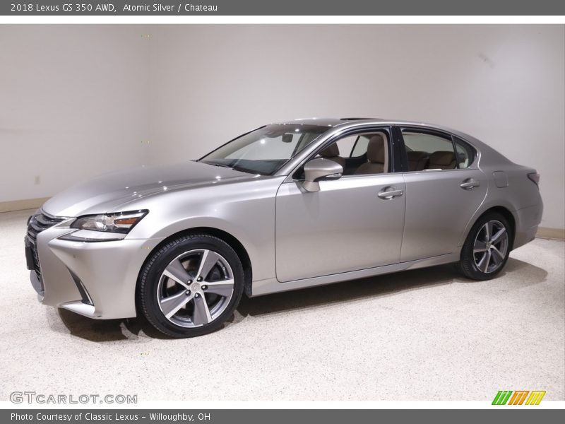 Atomic Silver / Chateau 2018 Lexus GS 350 AWD