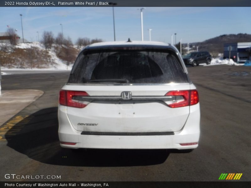 Platinum White Pearl / Black 2022 Honda Odyssey EX-L