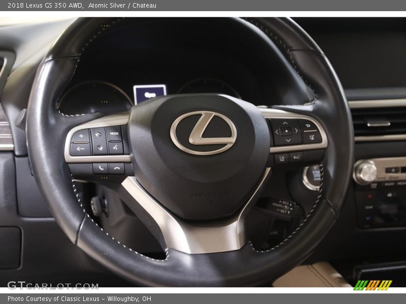 Atomic Silver / Chateau 2018 Lexus GS 350 AWD