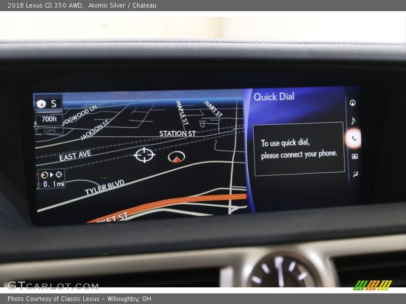 Atomic Silver / Chateau 2018 Lexus GS 350 AWD