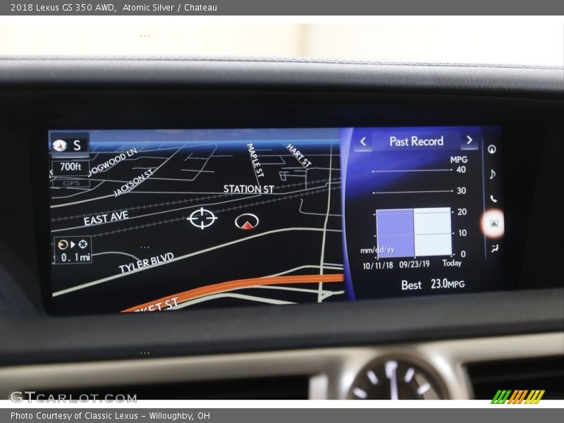 Atomic Silver / Chateau 2018 Lexus GS 350 AWD