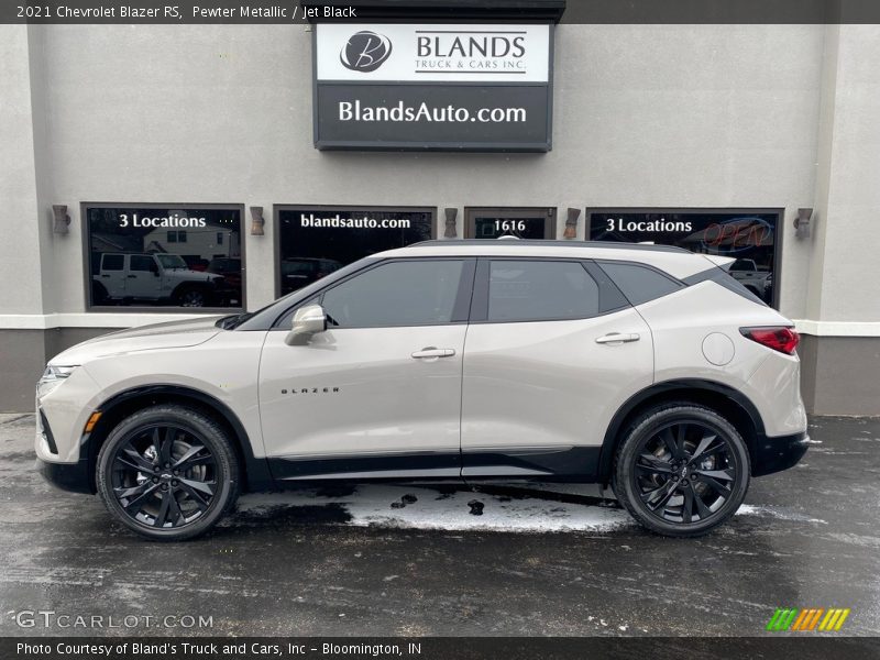 Pewter Metallic / Jet Black 2021 Chevrolet Blazer RS
