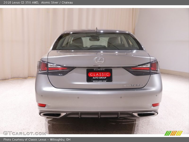 Atomic Silver / Chateau 2018 Lexus GS 350 AWD