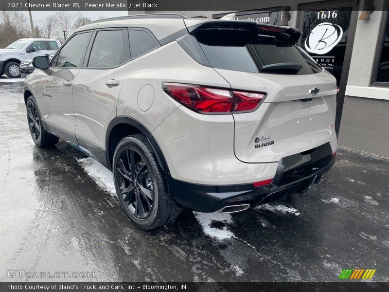 Pewter Metallic / Jet Black 2021 Chevrolet Blazer RS