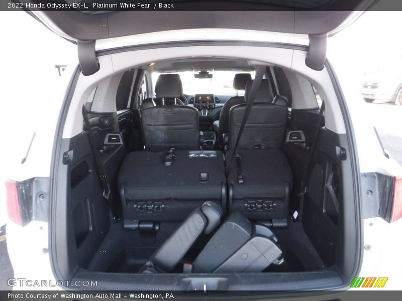 Platinum White Pearl / Black 2022 Honda Odyssey EX-L