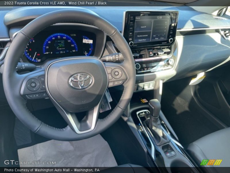Wind Chill Pearl / Black 2022 Toyota Corolla Cross XLE AWD