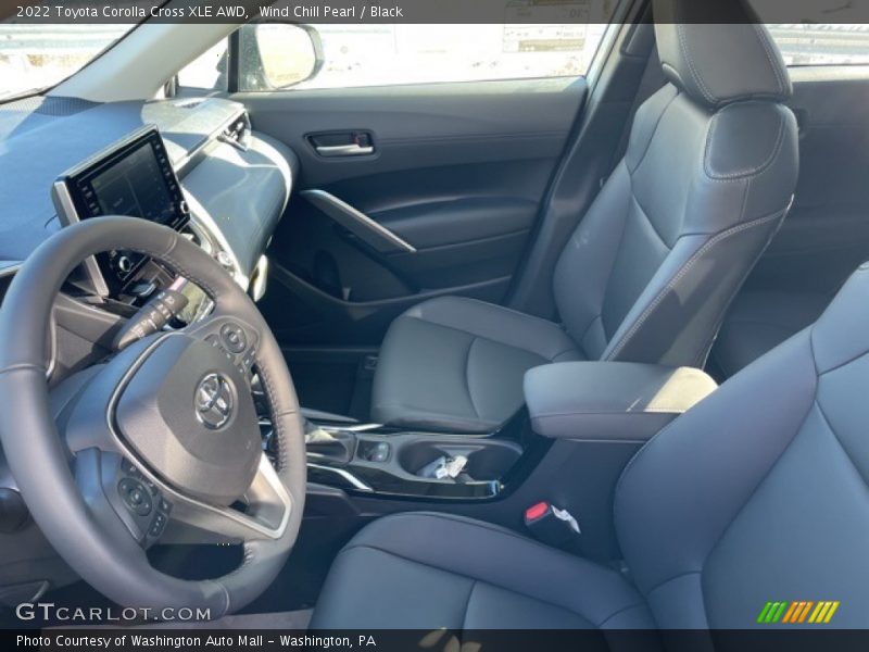 Wind Chill Pearl / Black 2022 Toyota Corolla Cross XLE AWD