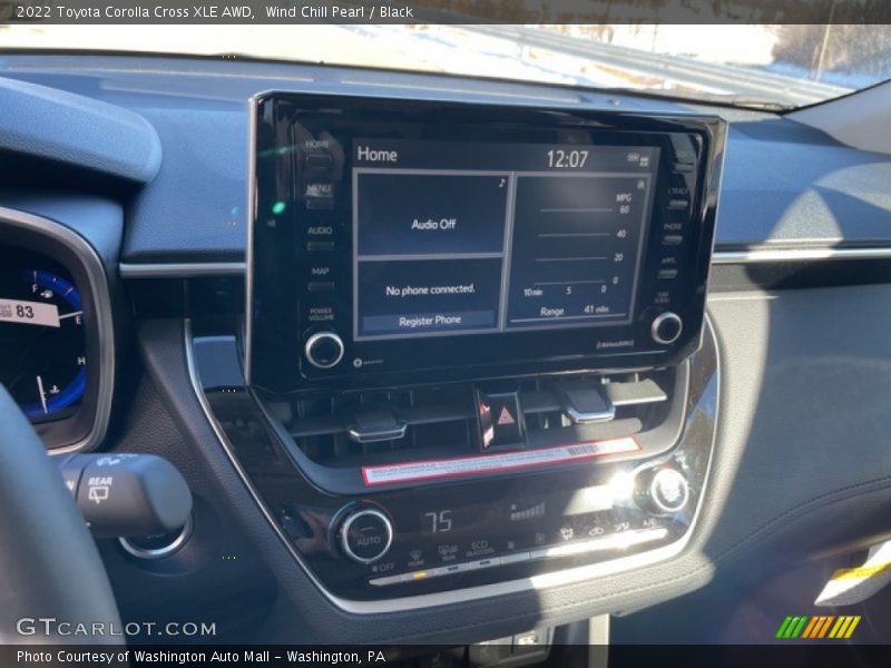 Wind Chill Pearl / Black 2022 Toyota Corolla Cross XLE AWD