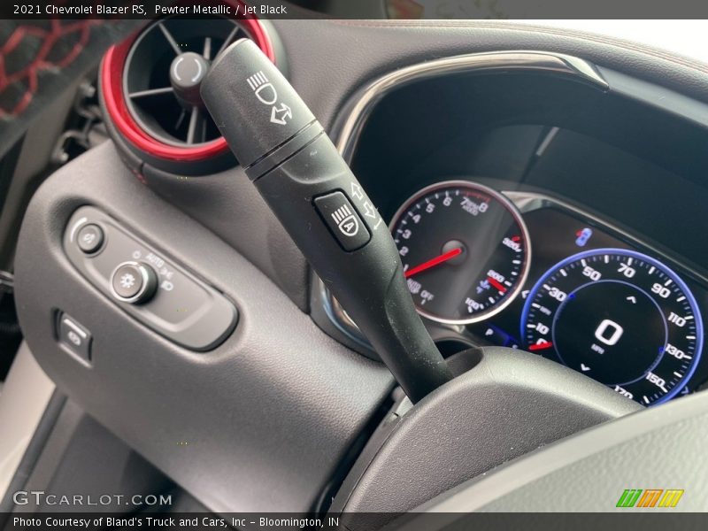 Controls of 2021 Blazer RS