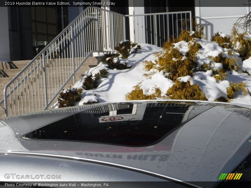 Symphony Silver / Gray 2019 Hyundai Elantra Value Edition