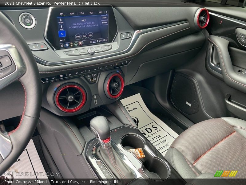 Dashboard of 2021 Blazer RS