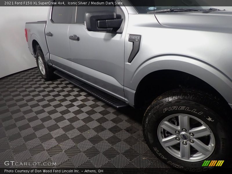 Iconic Silver / Medium Dark Slate 2021 Ford F150 XL SuperCrew 4x4