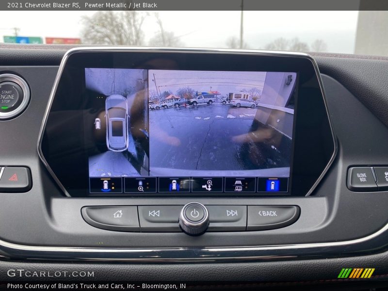 Controls of 2021 Blazer RS