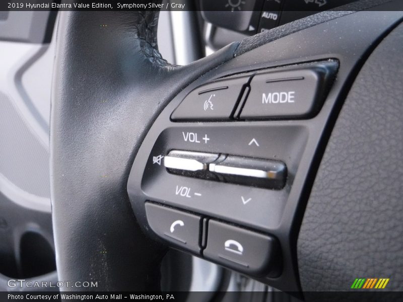 Symphony Silver / Gray 2019 Hyundai Elantra Value Edition