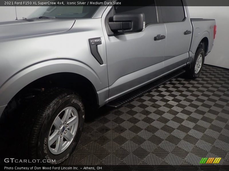 Iconic Silver / Medium Dark Slate 2021 Ford F150 XL SuperCrew 4x4