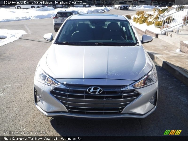Symphony Silver / Gray 2019 Hyundai Elantra Value Edition