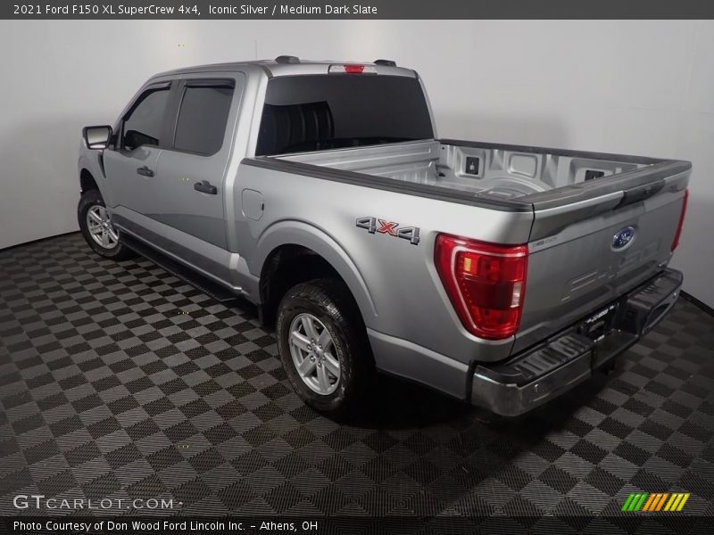 Iconic Silver / Medium Dark Slate 2021 Ford F150 XL SuperCrew 4x4