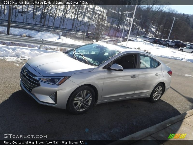 Symphony Silver / Gray 2019 Hyundai Elantra Value Edition