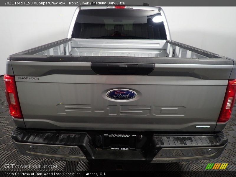 Iconic Silver / Medium Dark Slate 2021 Ford F150 XL SuperCrew 4x4