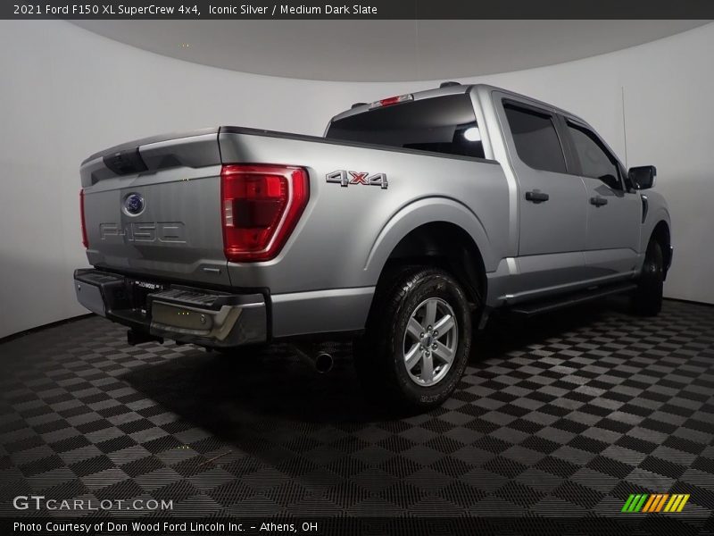 Iconic Silver / Medium Dark Slate 2021 Ford F150 XL SuperCrew 4x4