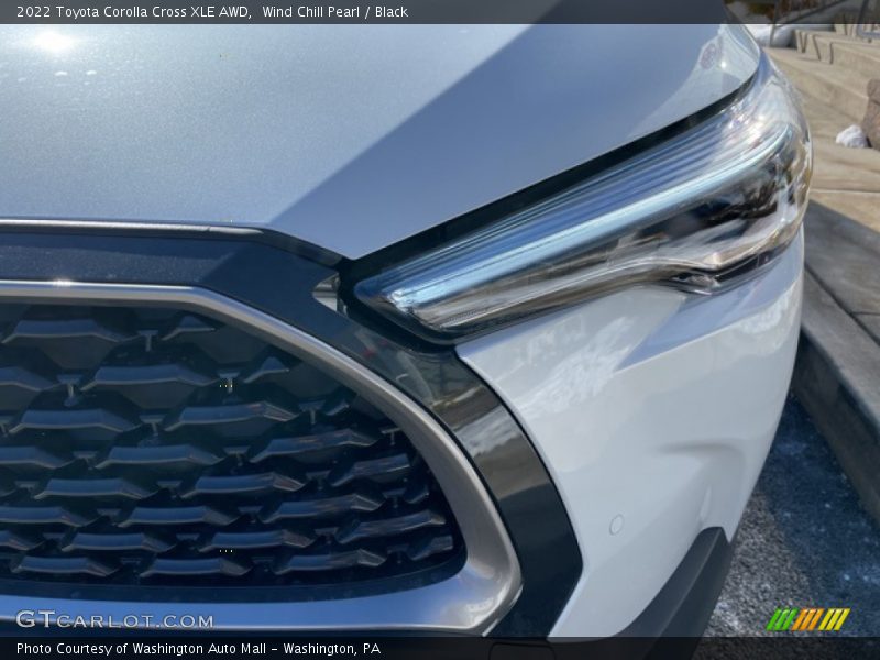 Wind Chill Pearl / Black 2022 Toyota Corolla Cross XLE AWD